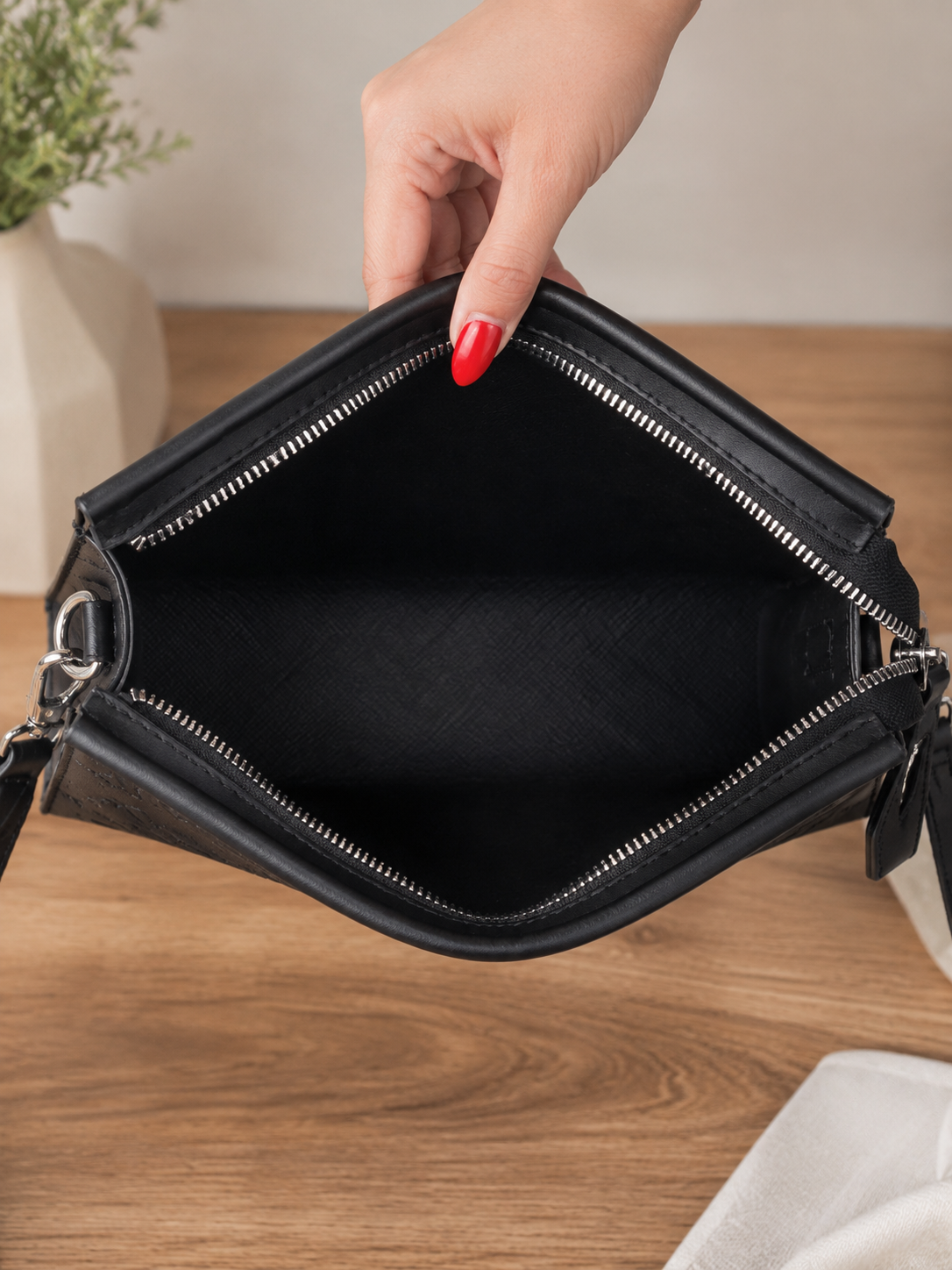 Elite Black Clutch