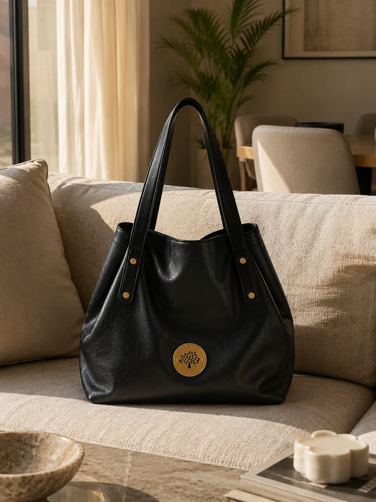 Vintage Black Tote