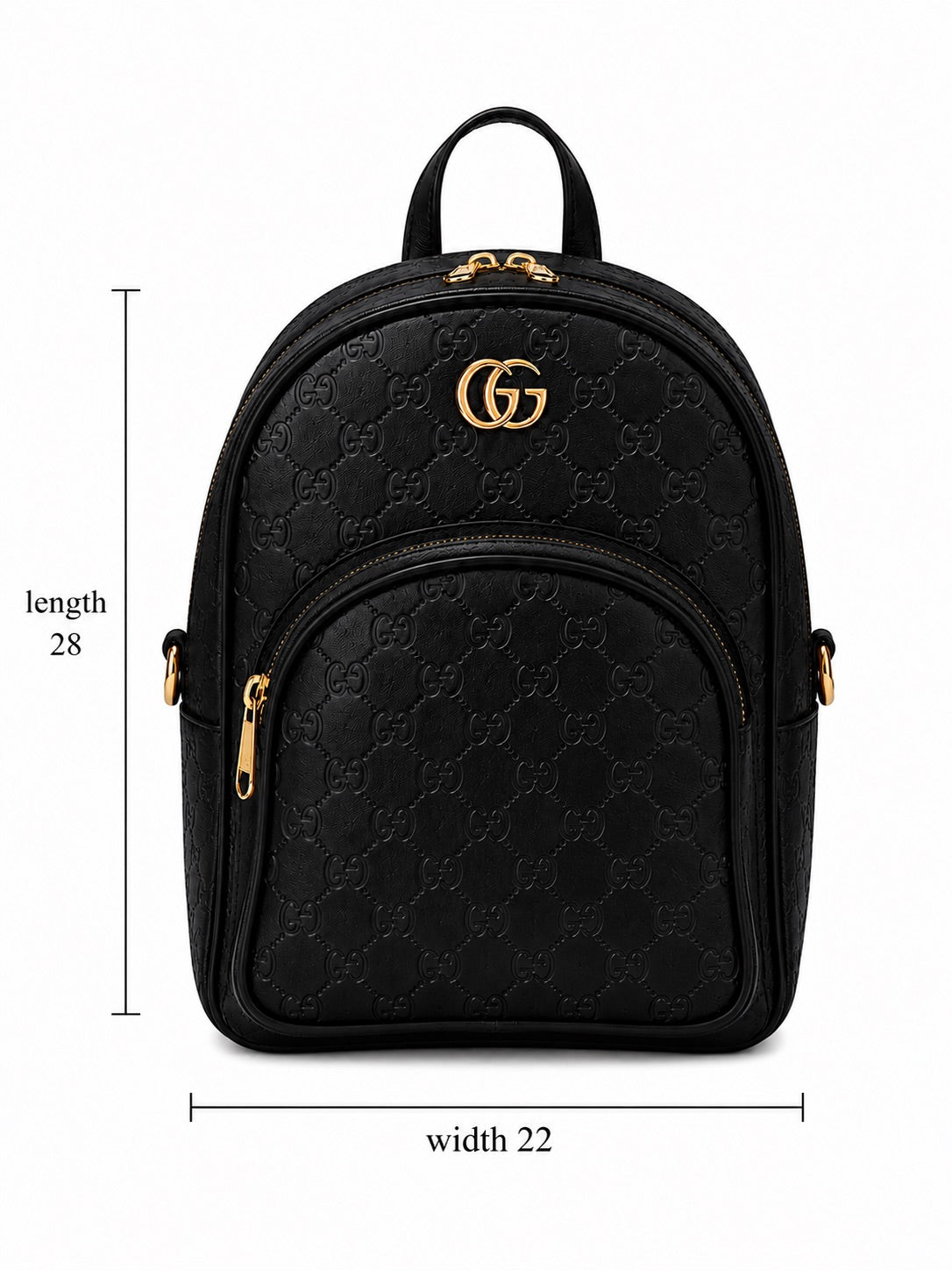 GG Black Backpack