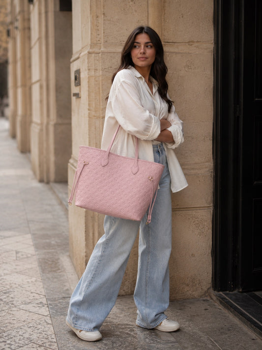 LV Nude Tote