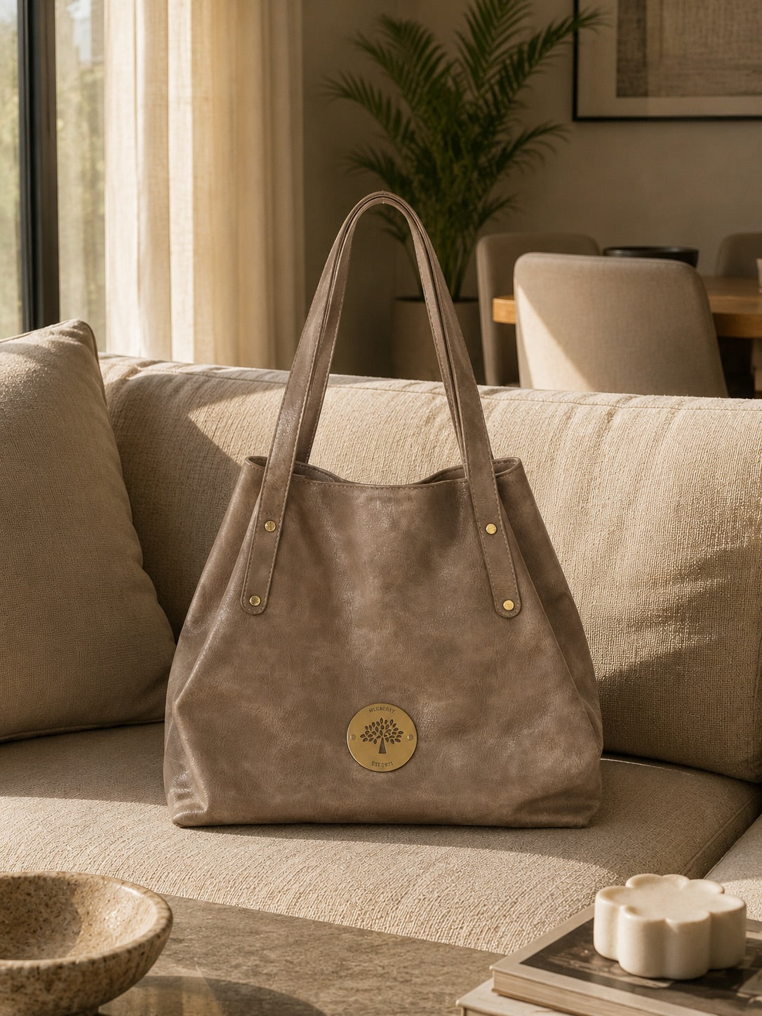 Vintage Brown Tote