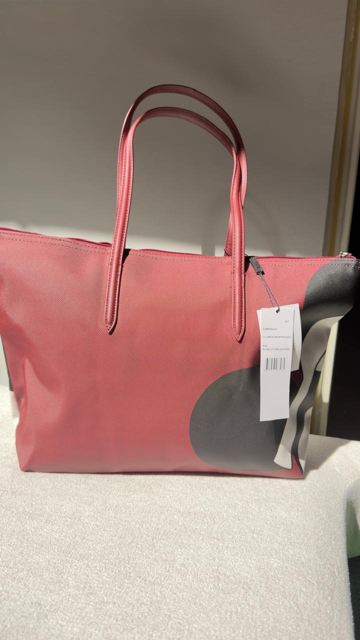 Burgundy Mickey Lac. Tote