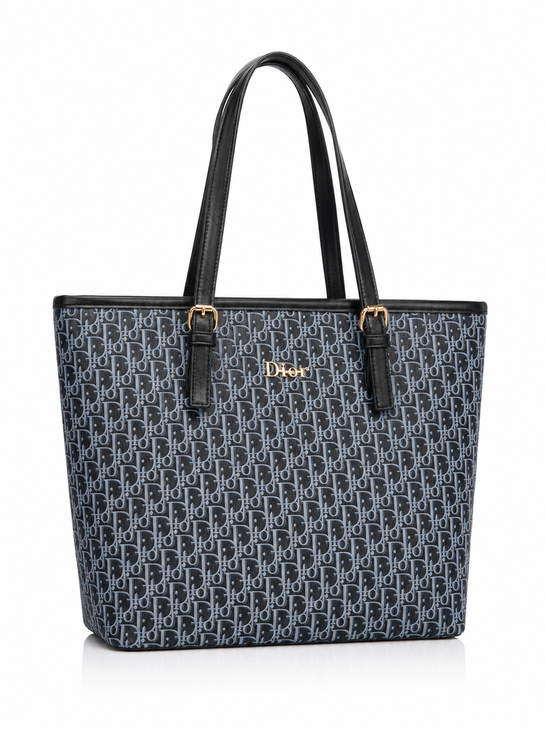 Black Dior Tote Bag