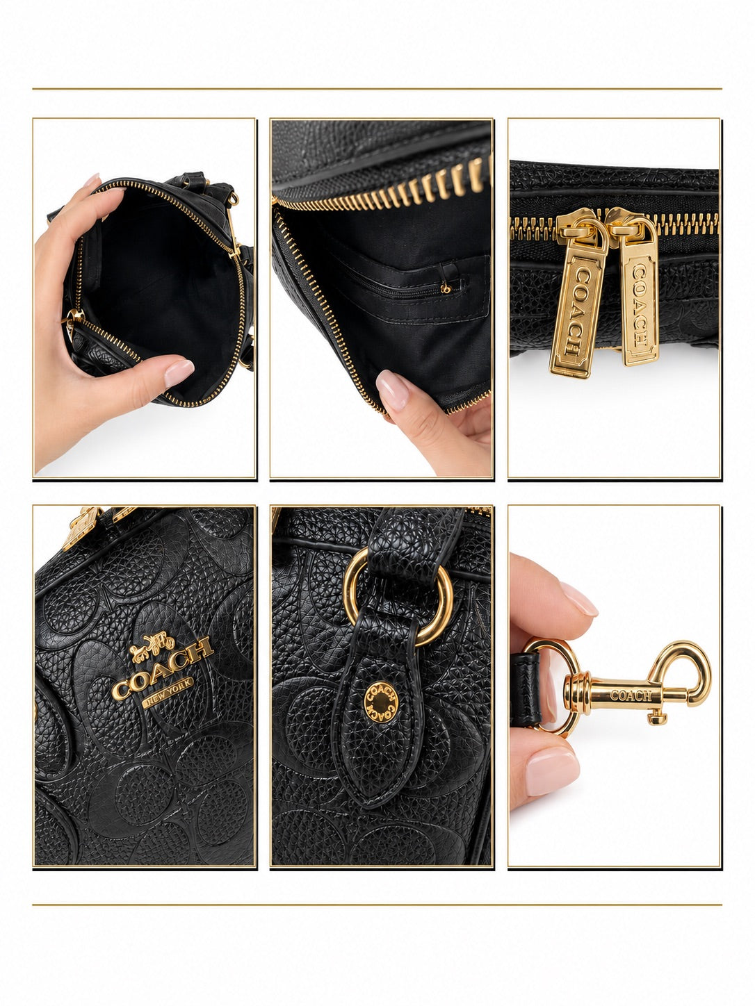 Black Baby Bag