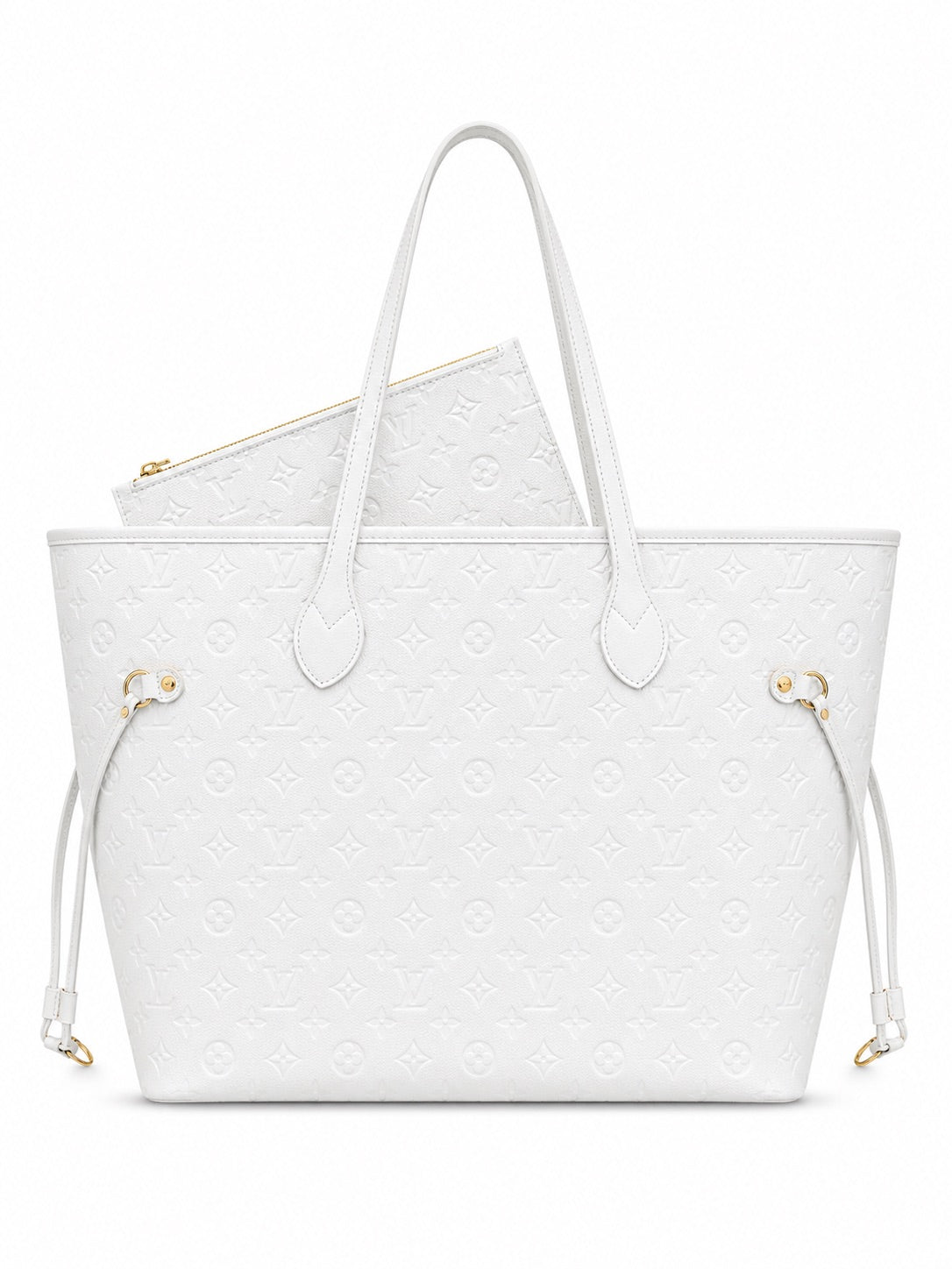 LV White Tote