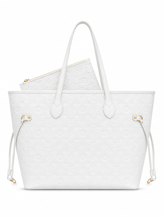 LV White Tote