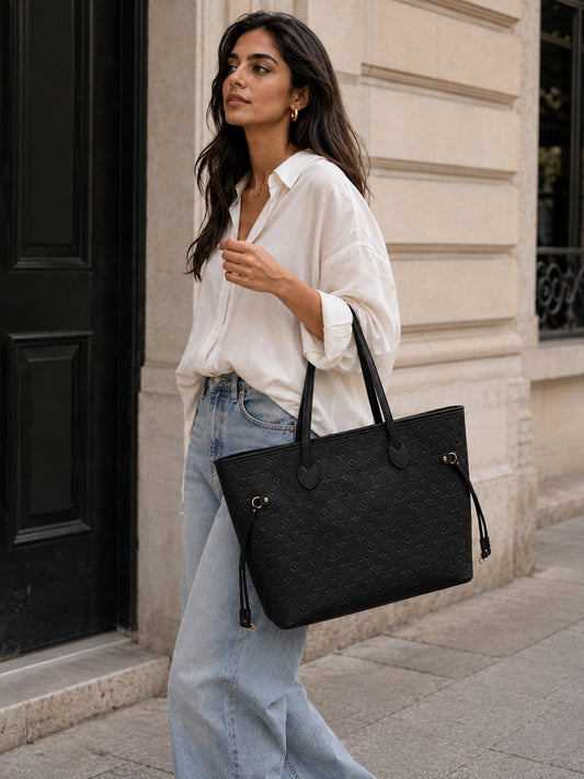 LV Black Tote