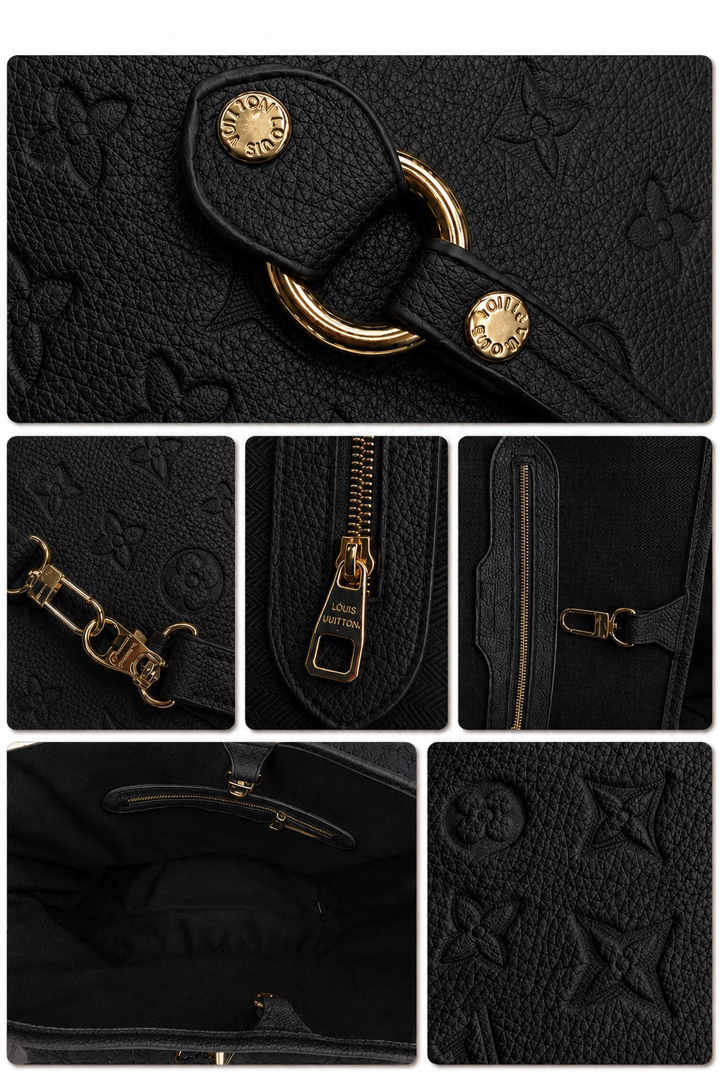 LV Black Tote
