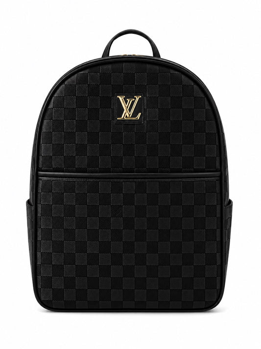 LV Black Monogram Backpack