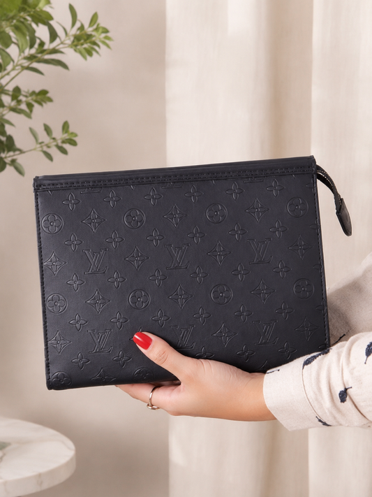 Elite Black Clutch