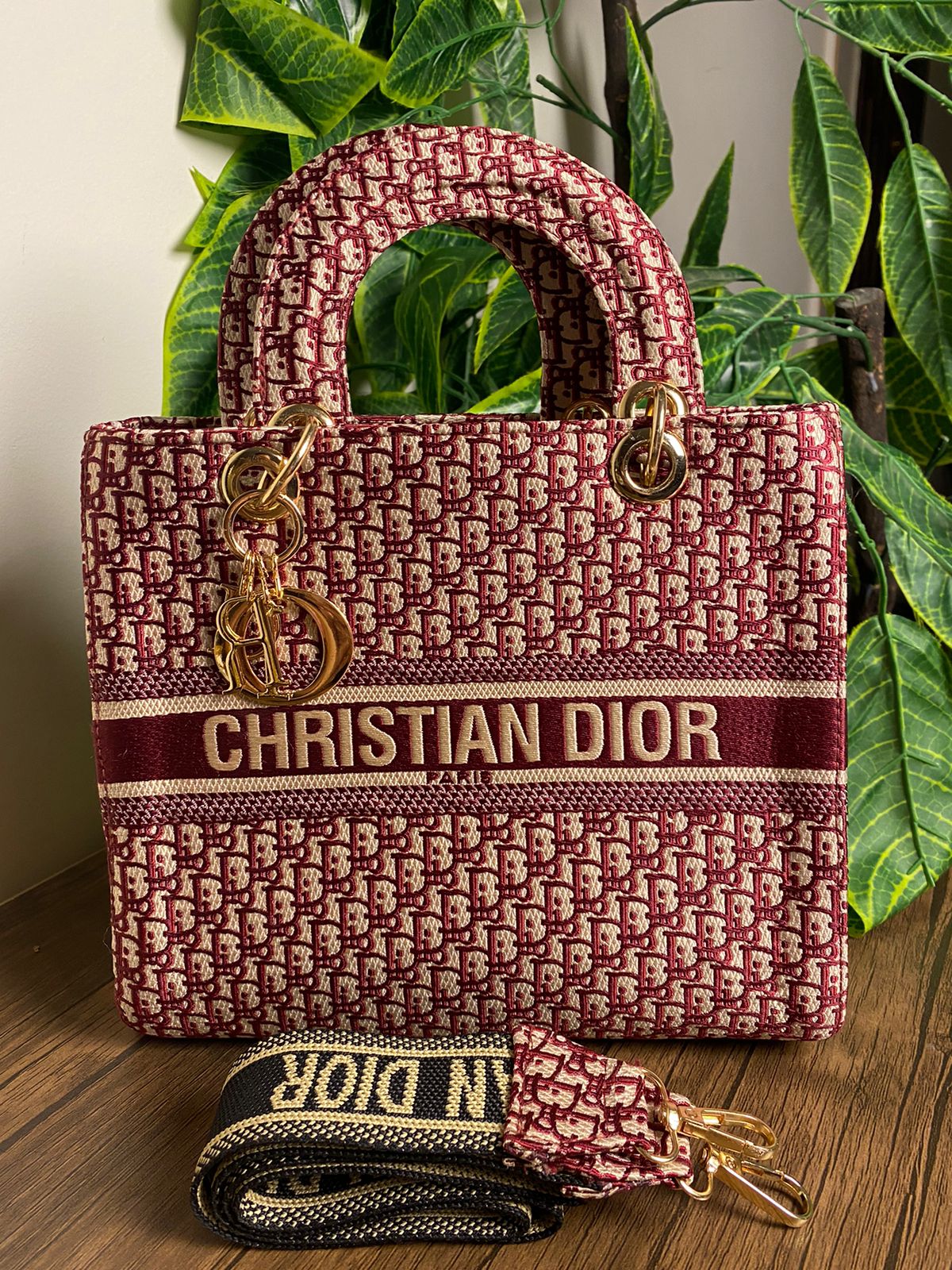 Burgundy Signature Lady