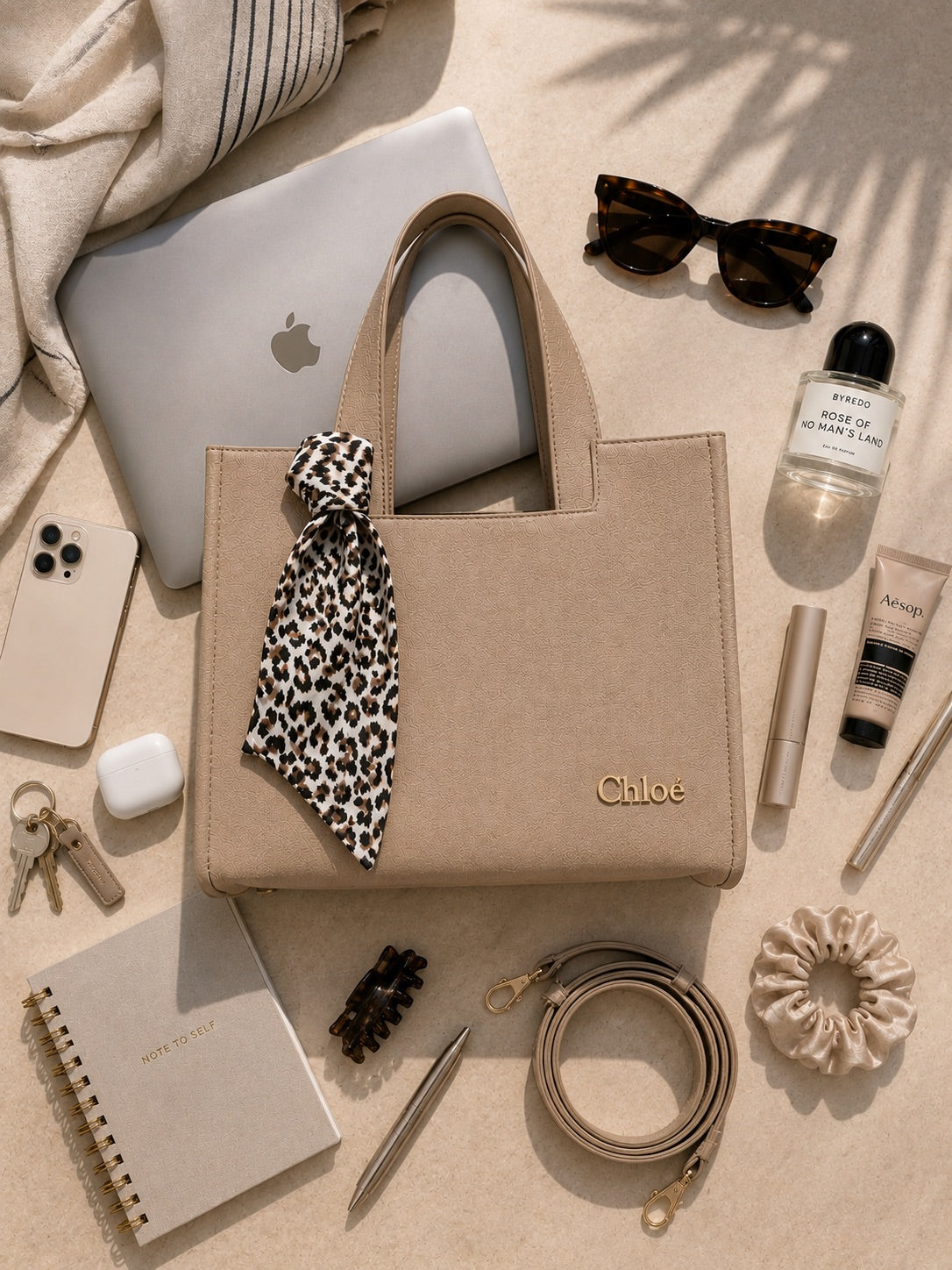 Elegant Beige Tote