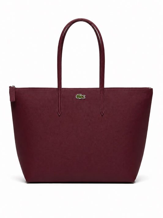 Burgundy Lac. Tote