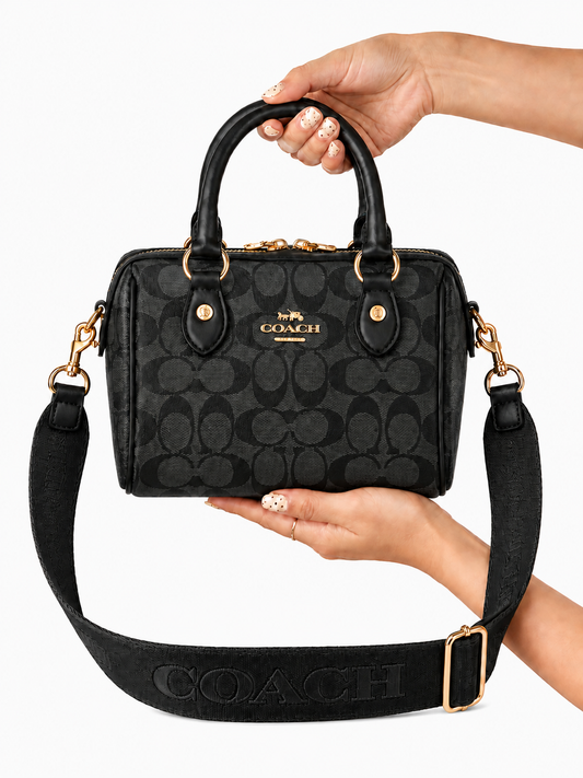 Black Grey Baby Bag