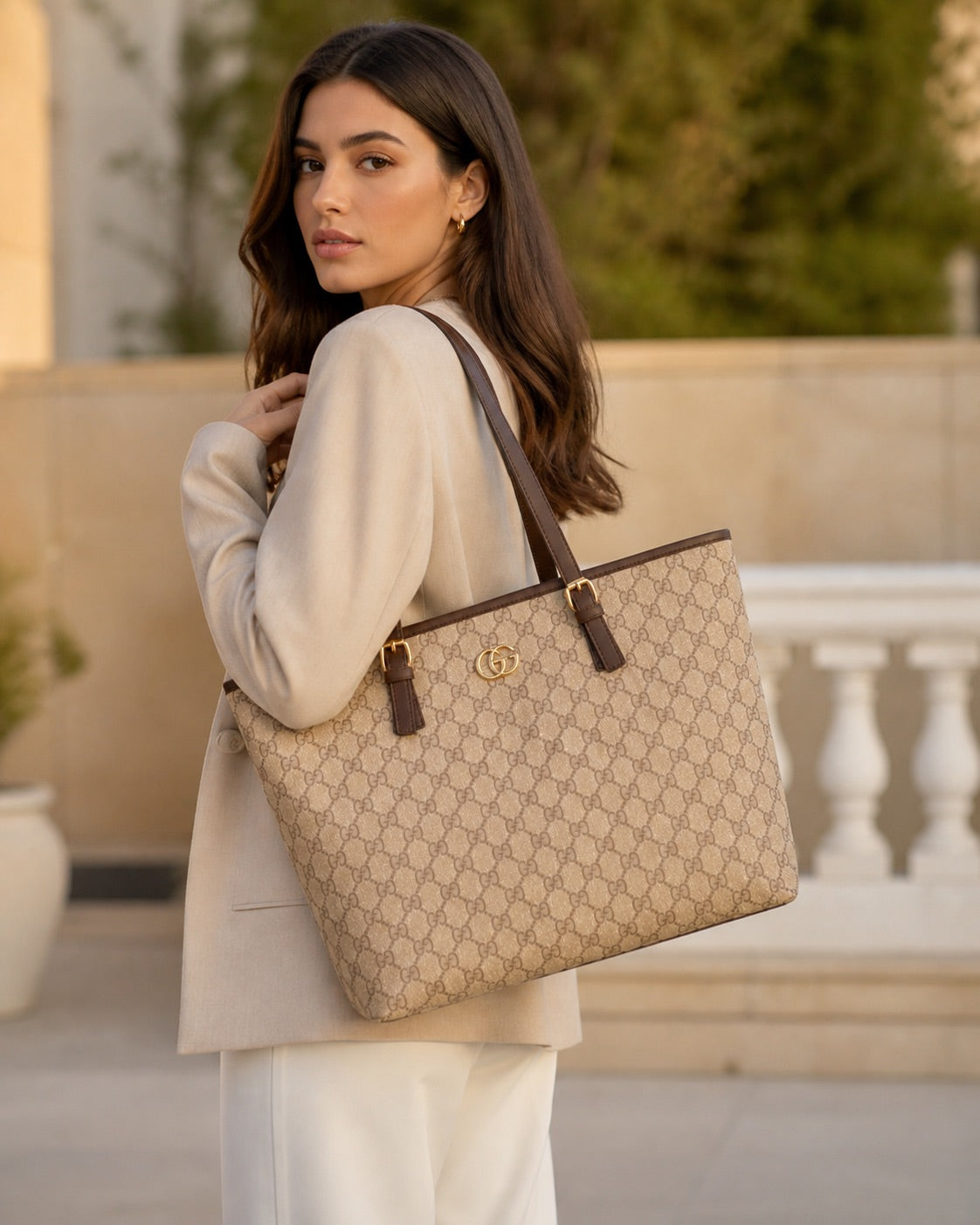 Gucci Beige Tote