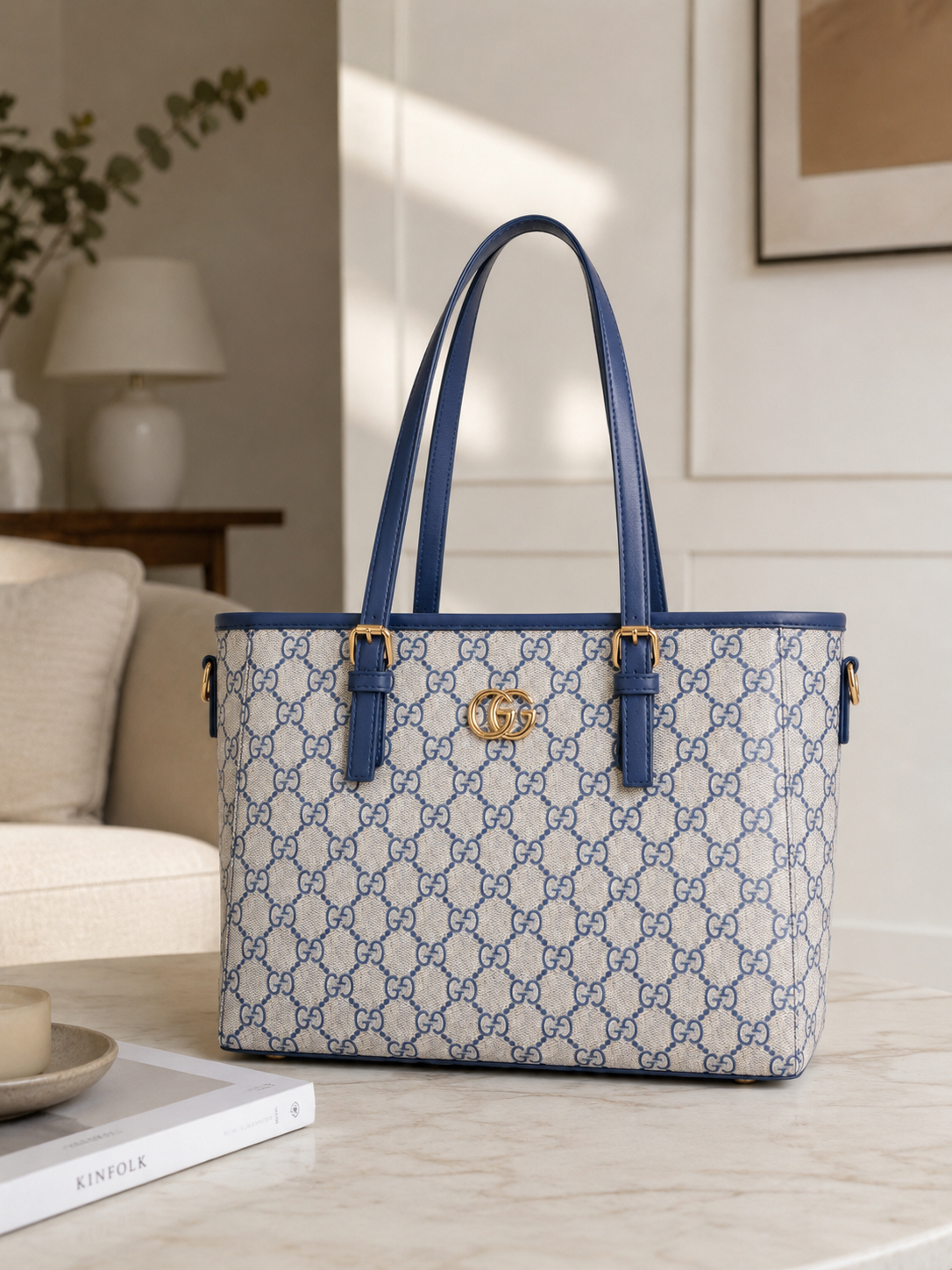 Gucci Navy Beige