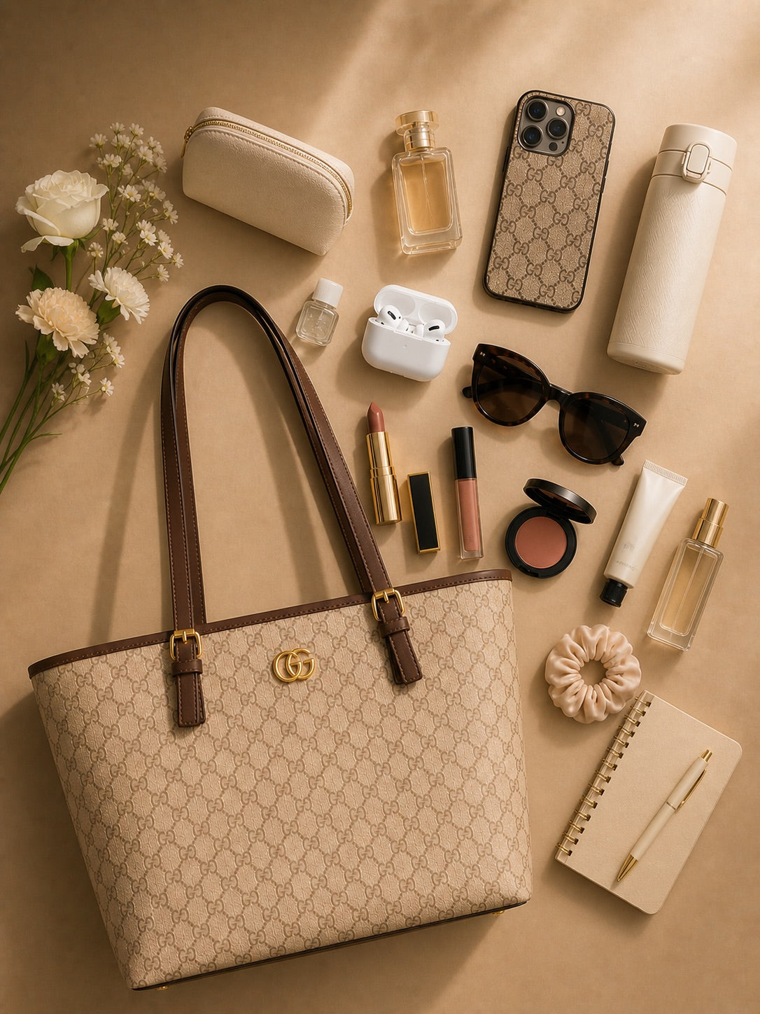 Gucci Beige Tote