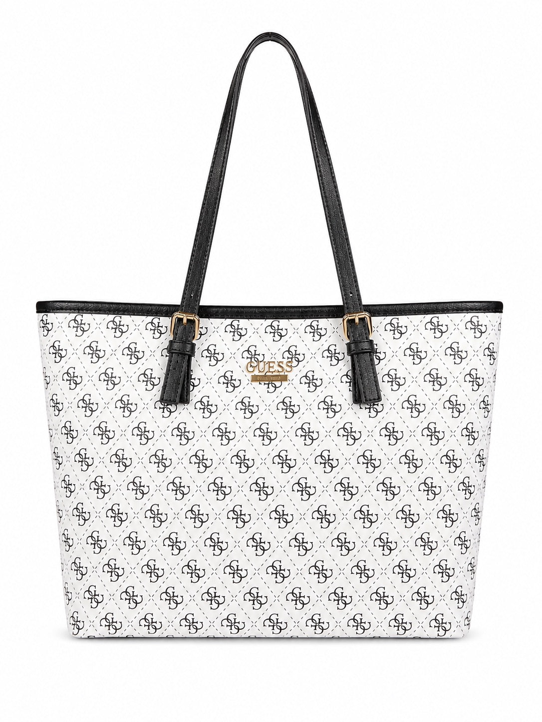 Guess White Tote