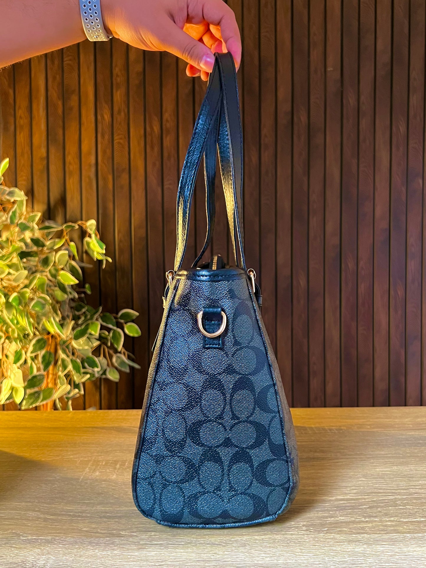 Coach Black Grey