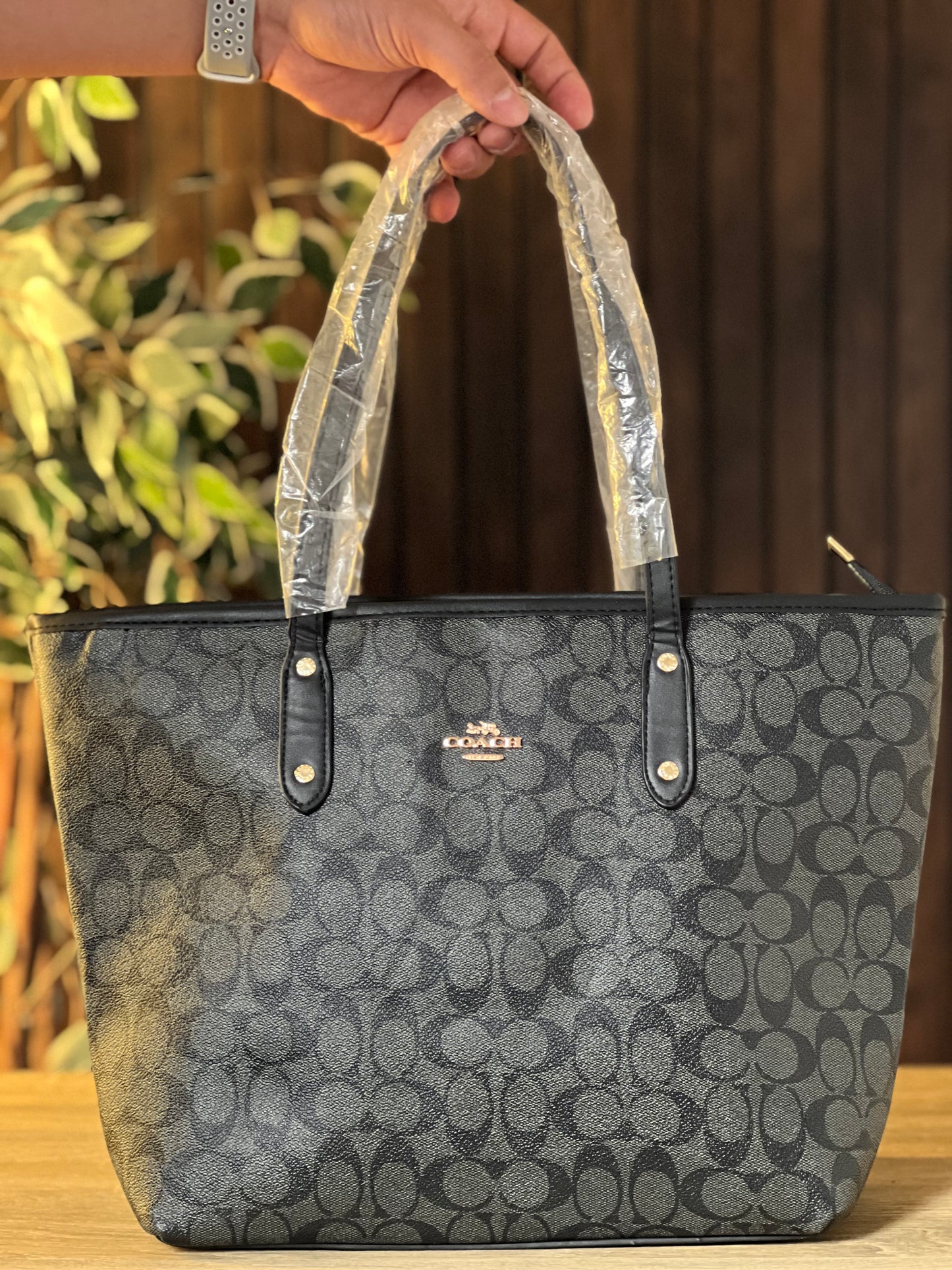 Classy Black Tote
