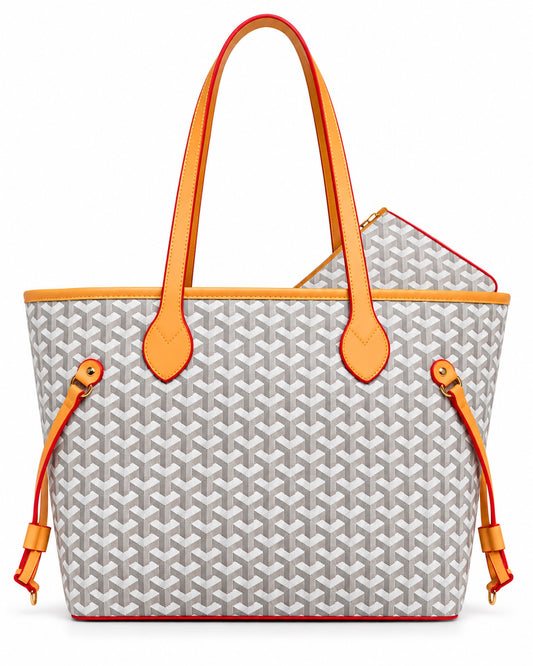 Goyard White Tote