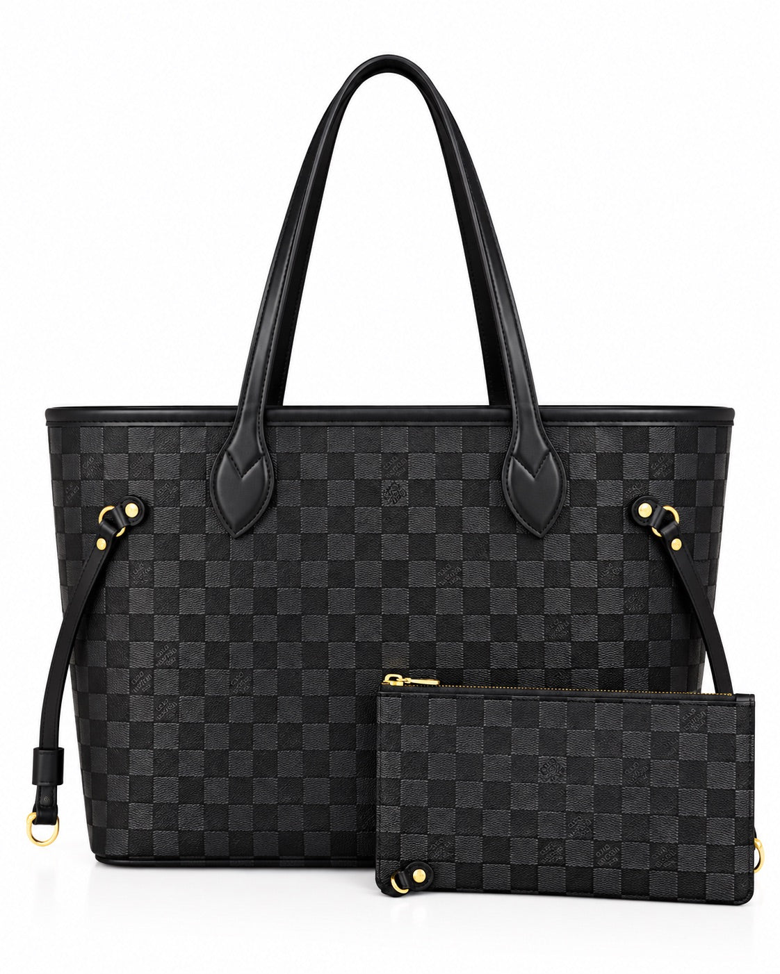 LV Black Monogram Tote