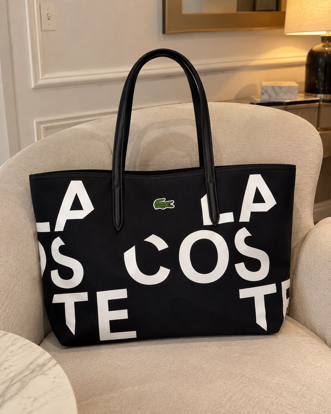 Black Lac. Tote