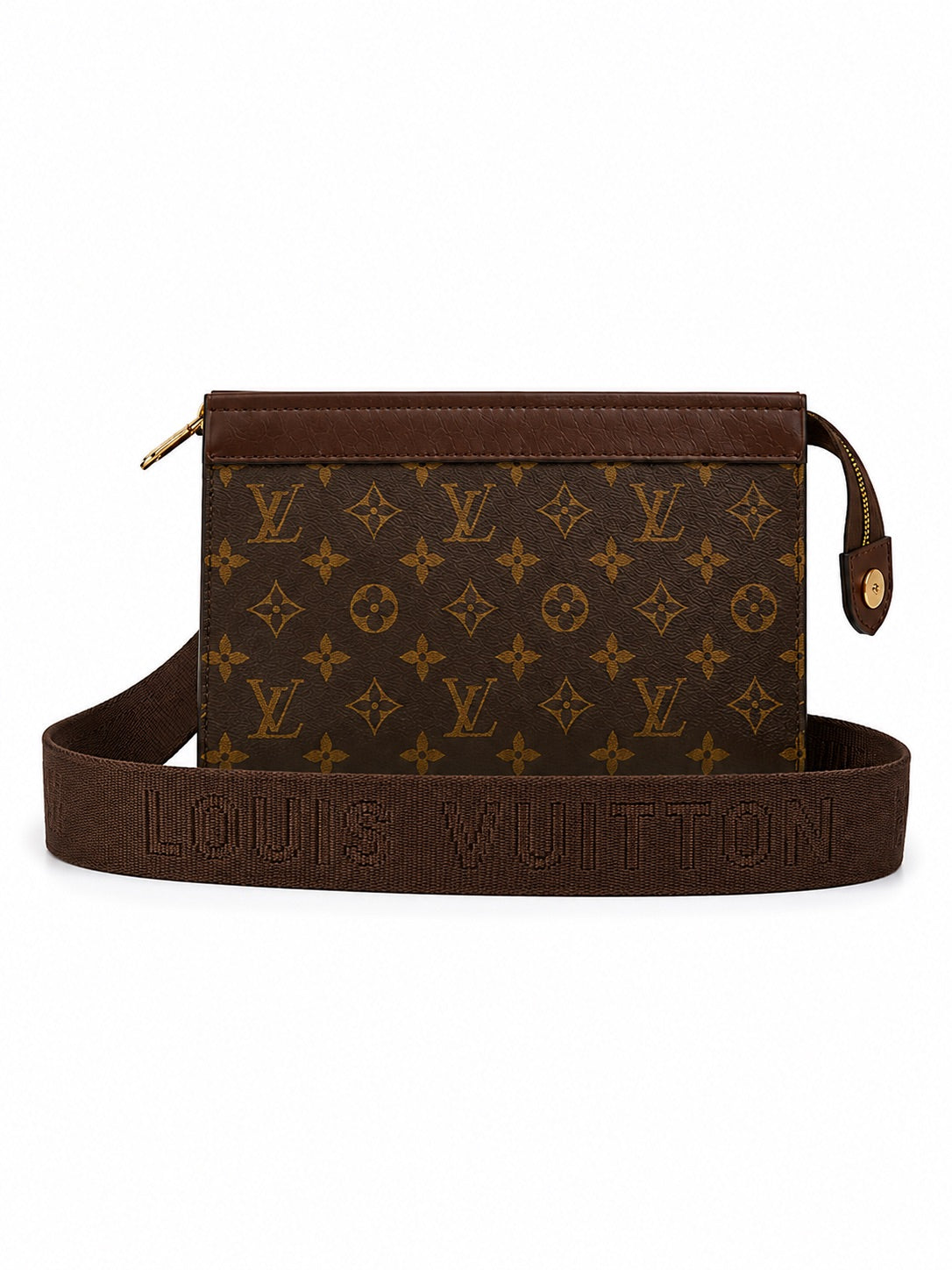 Brown Clutch with Box