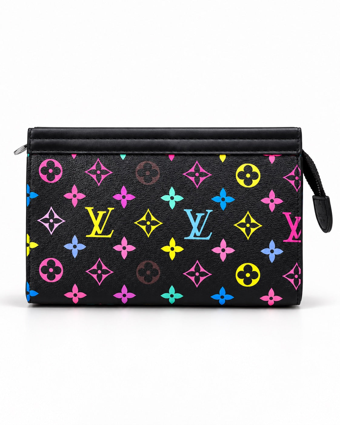 LV Black Joy Clutch with Box