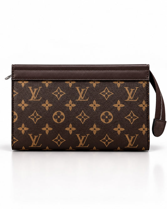 Brown Clutch with Box