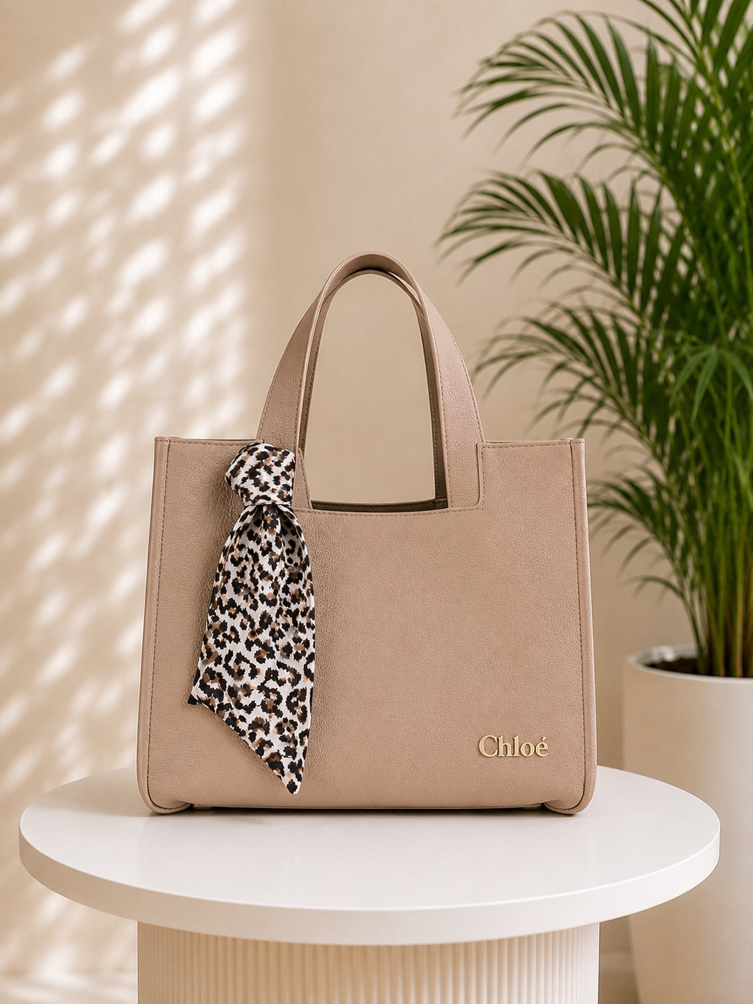 Elegant Beige Tote