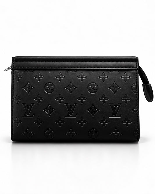 Black Clutch with Box