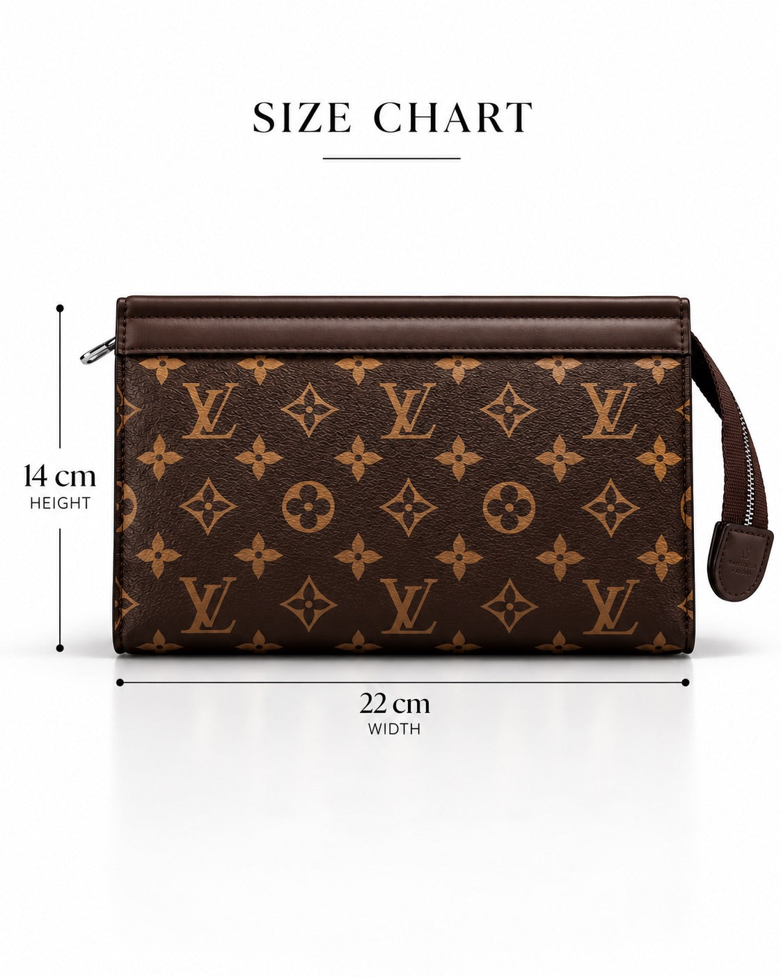 Brown Clutch with Box