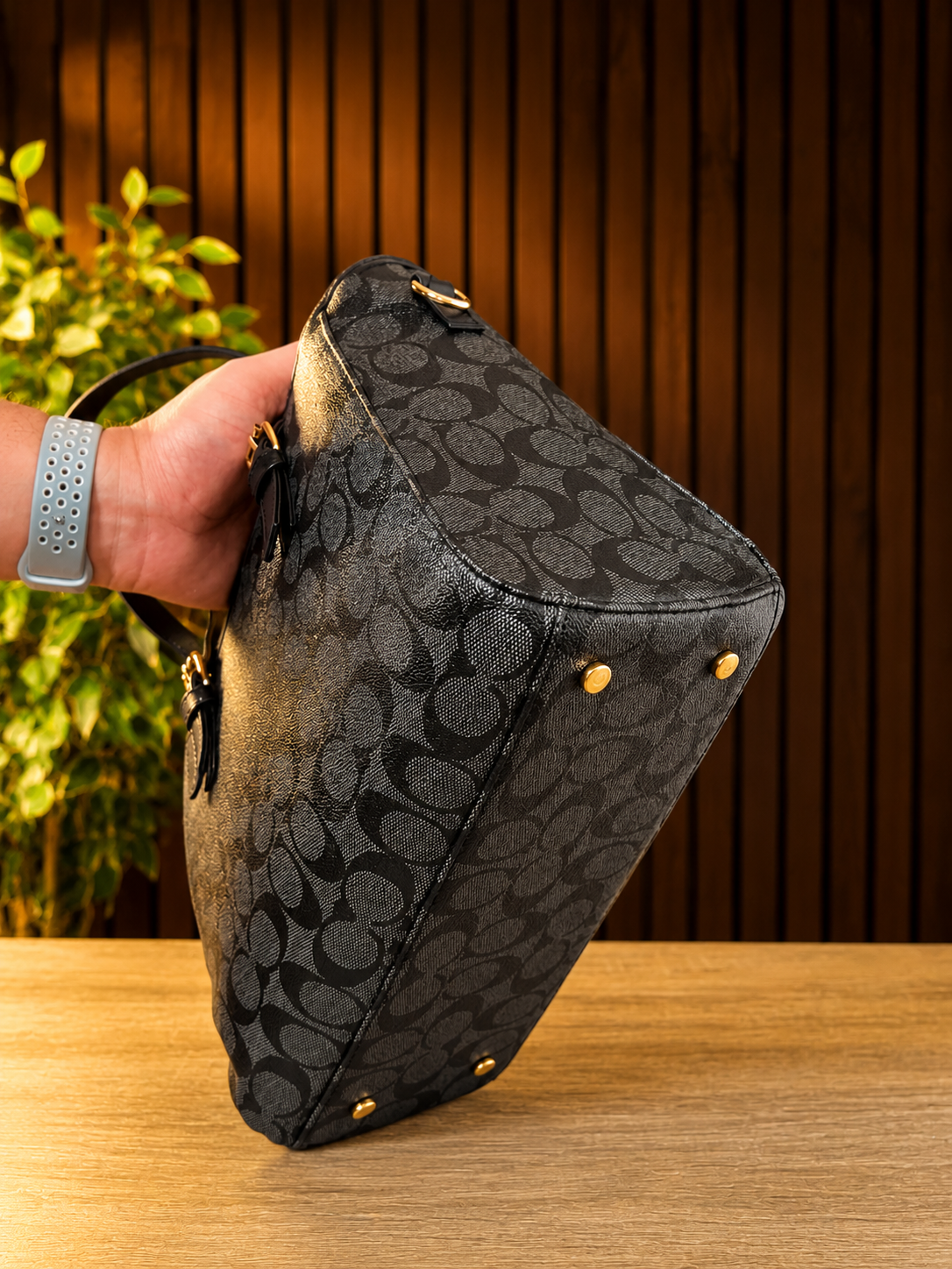 Coach Black Grey