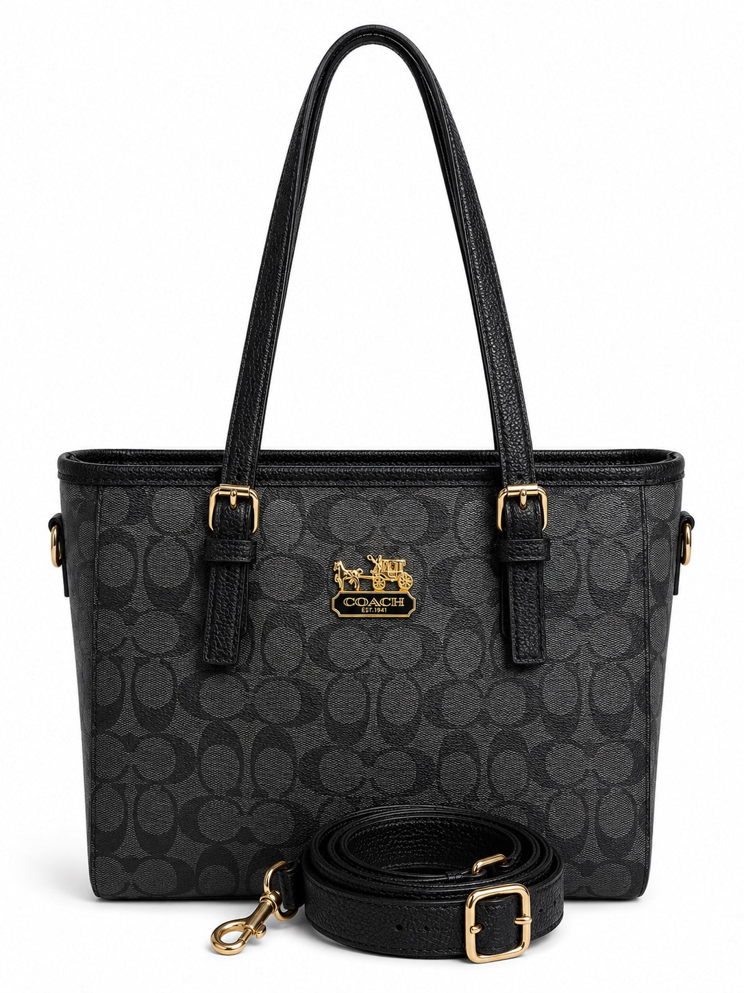 Coach Black Grey