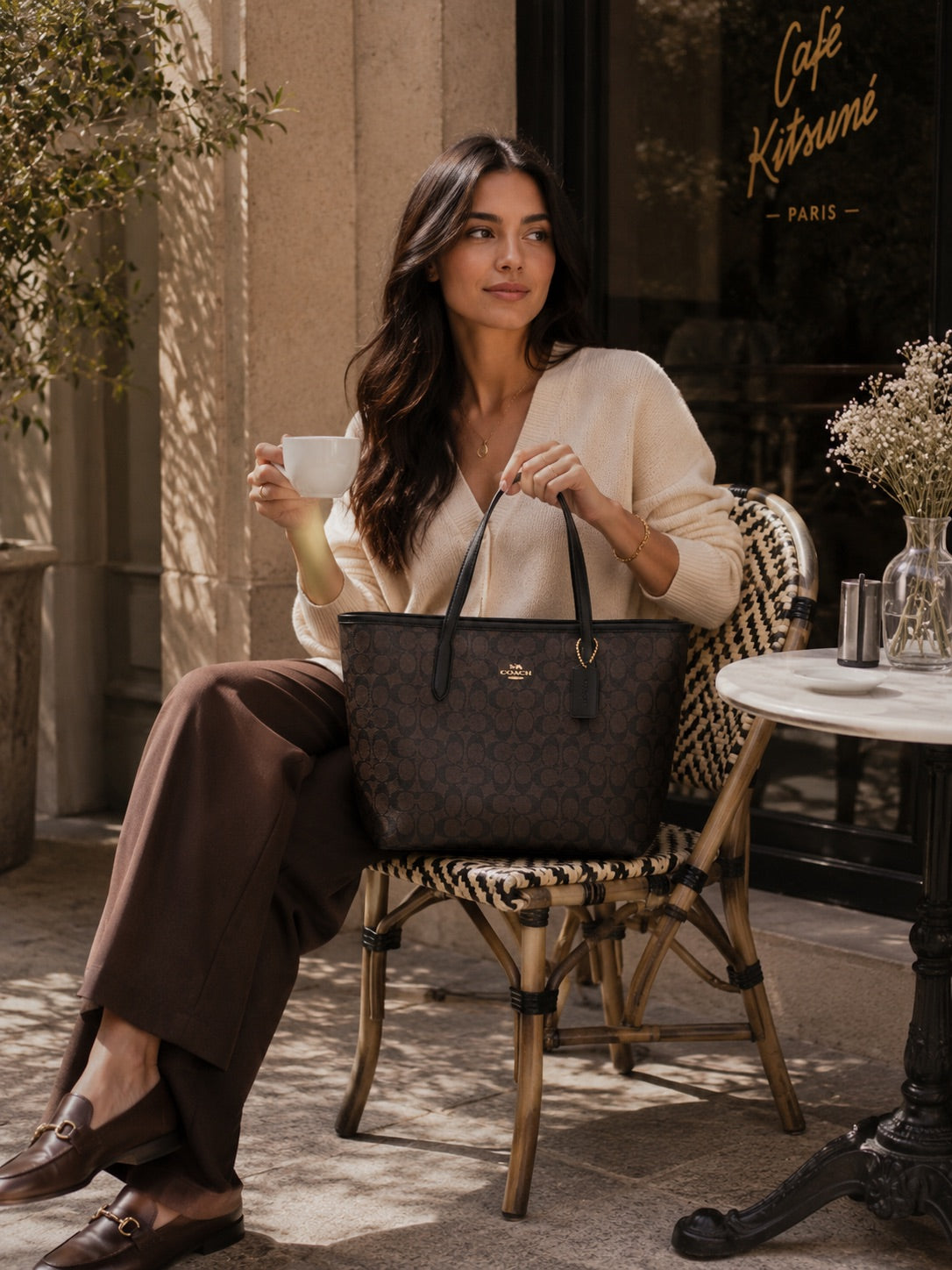 Classy Brown Tote