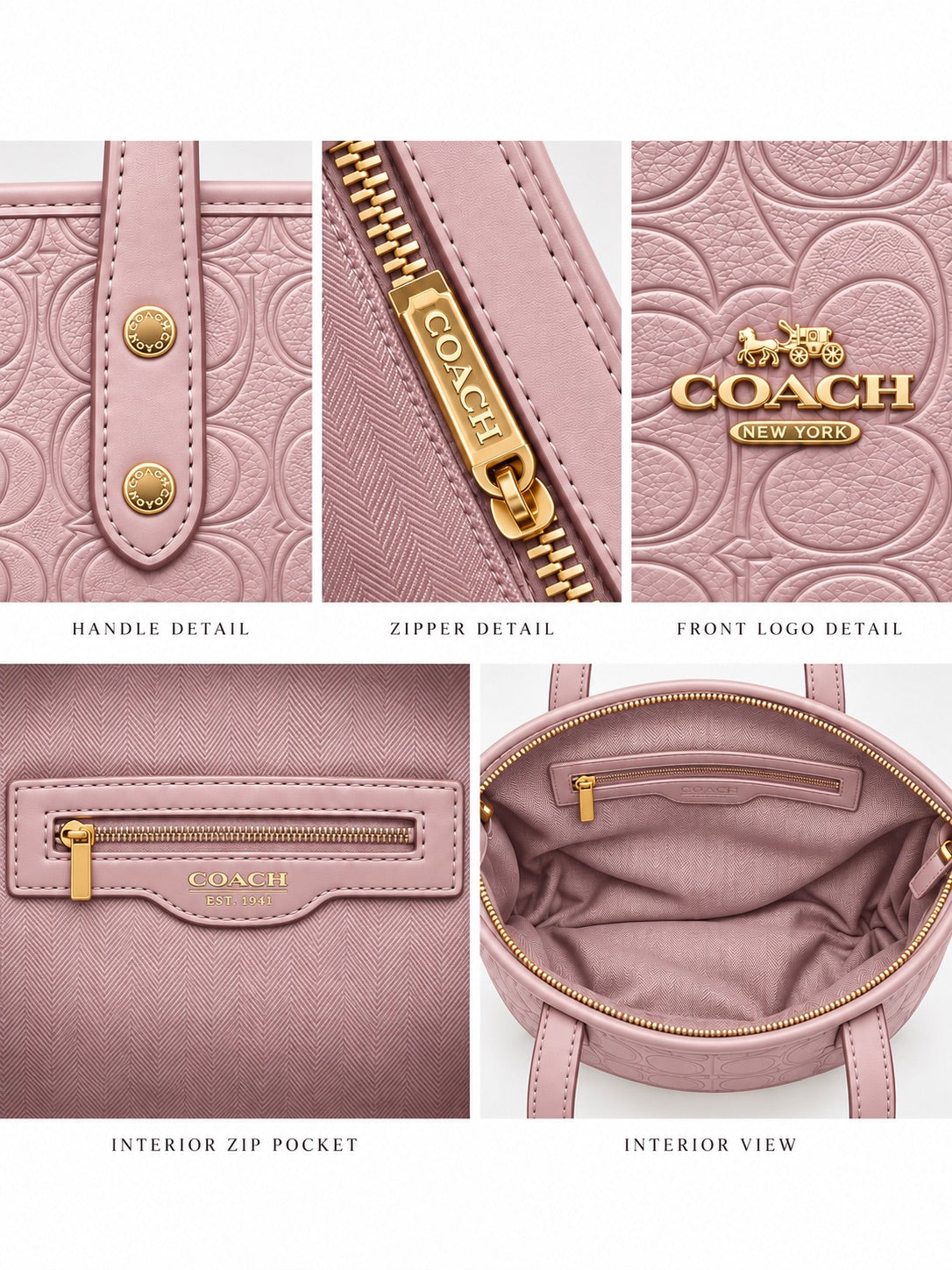 Coach Nude Tote