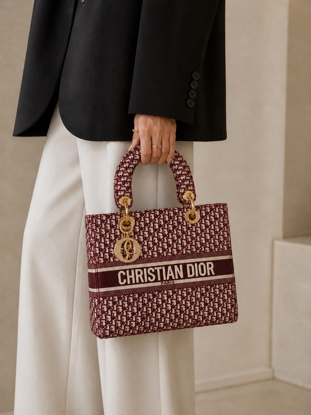 Burgundy Signature Lady