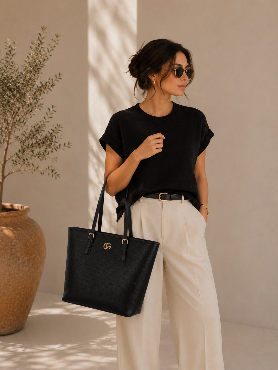 Gucci Black Tote
