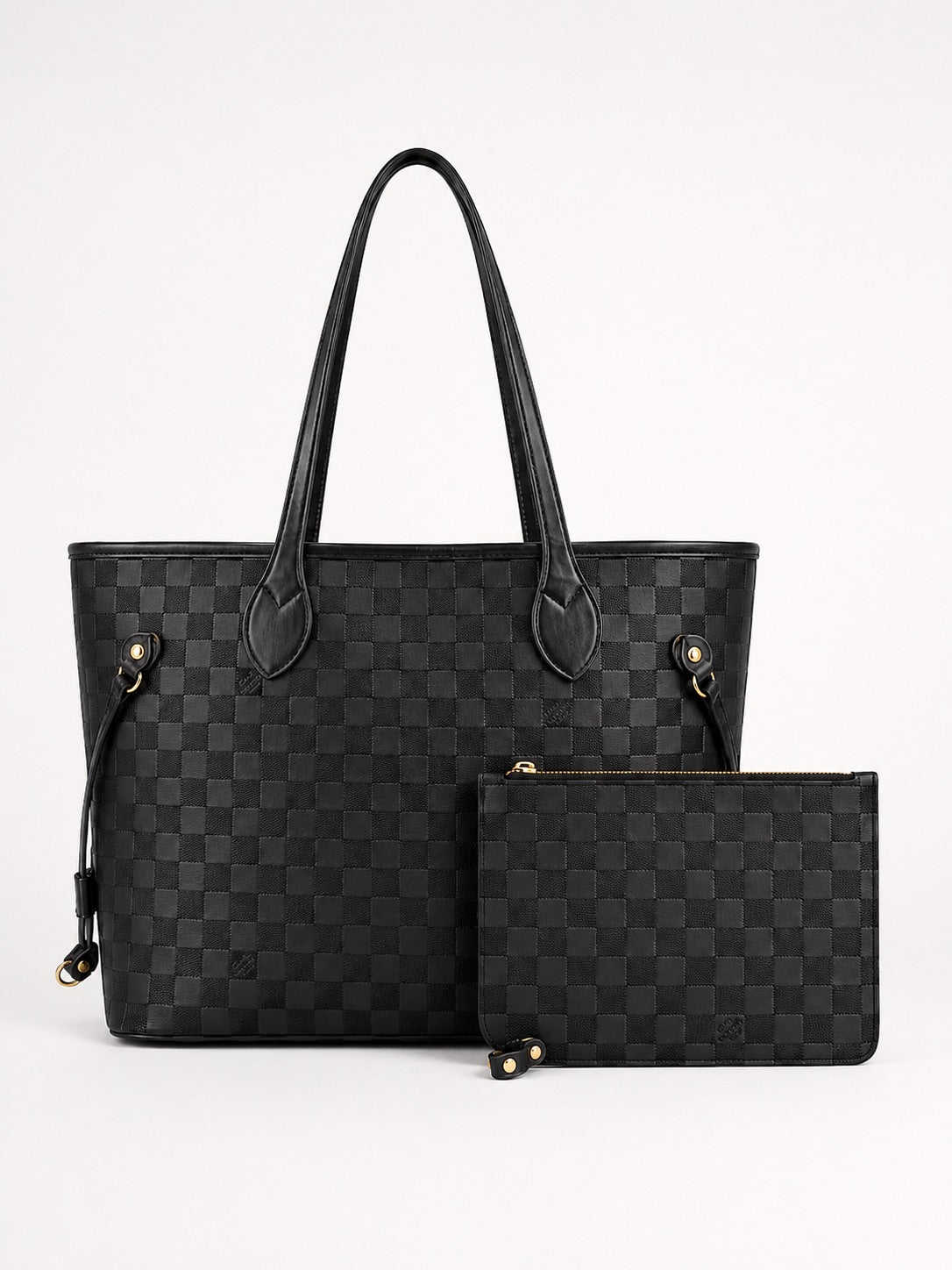 LV Black Monogram Tote