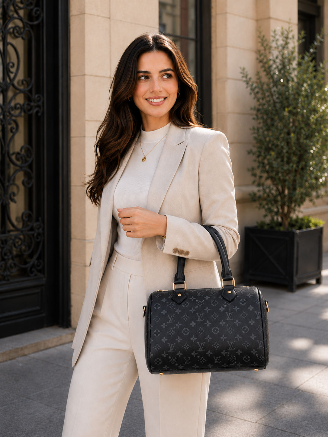 LV Black Cross