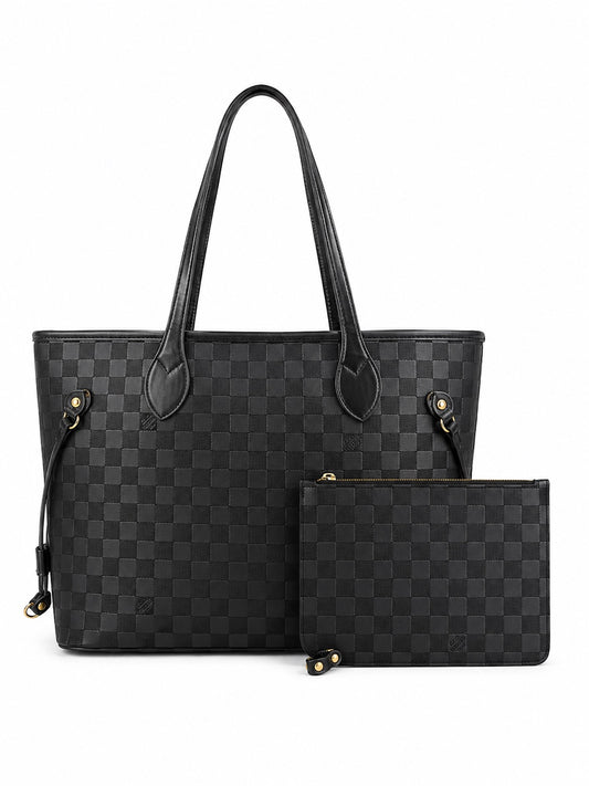 LV Black Monogram Tote