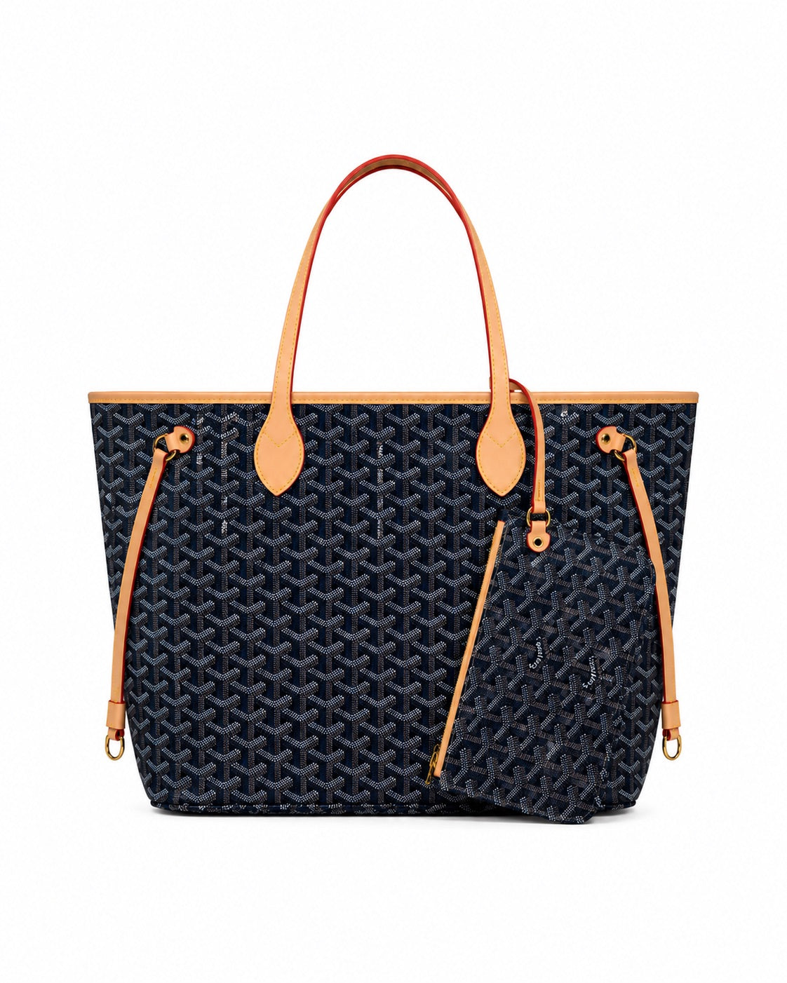 Navy Goyard with Box