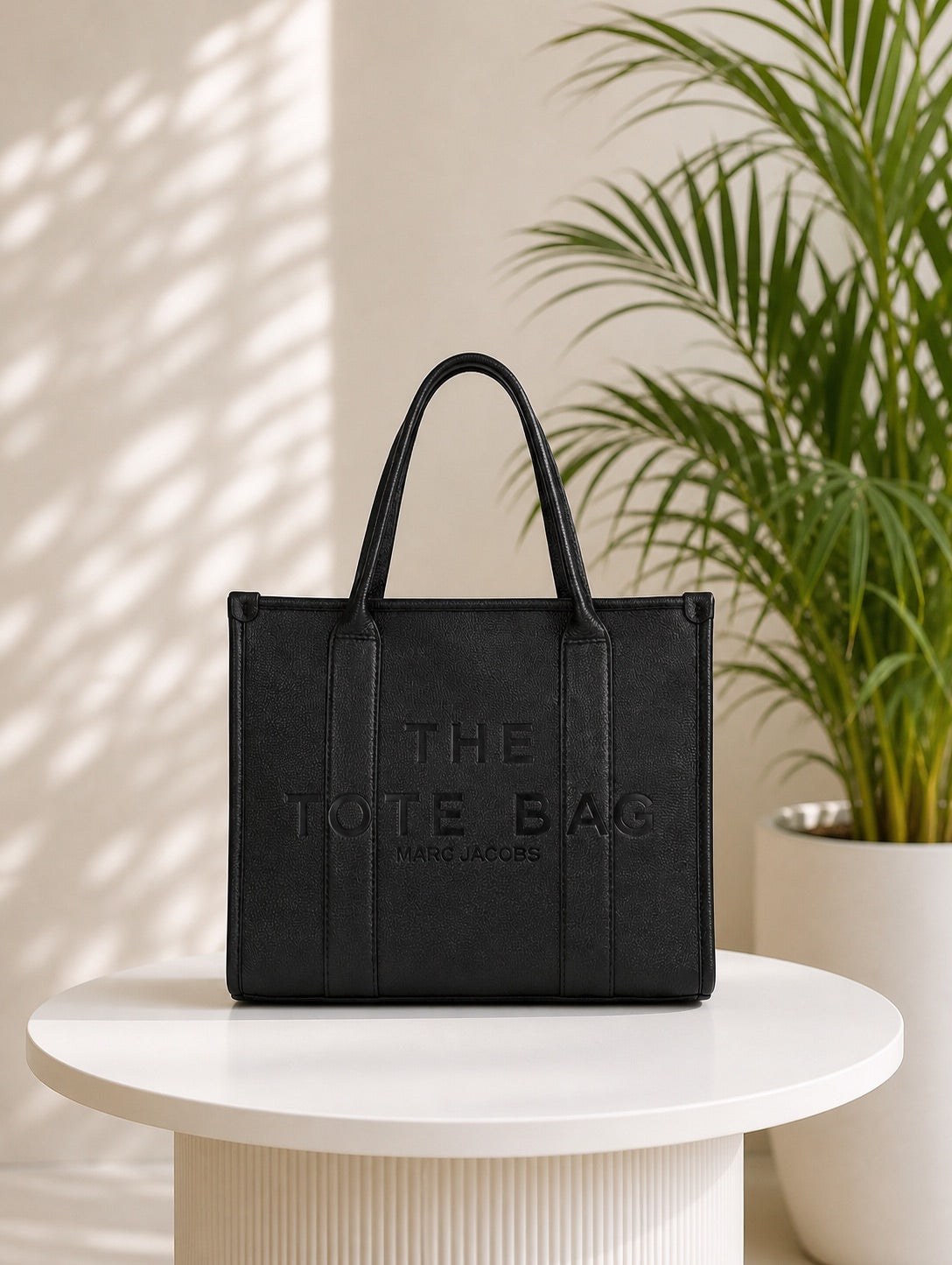 Everyday Black Tote Bag