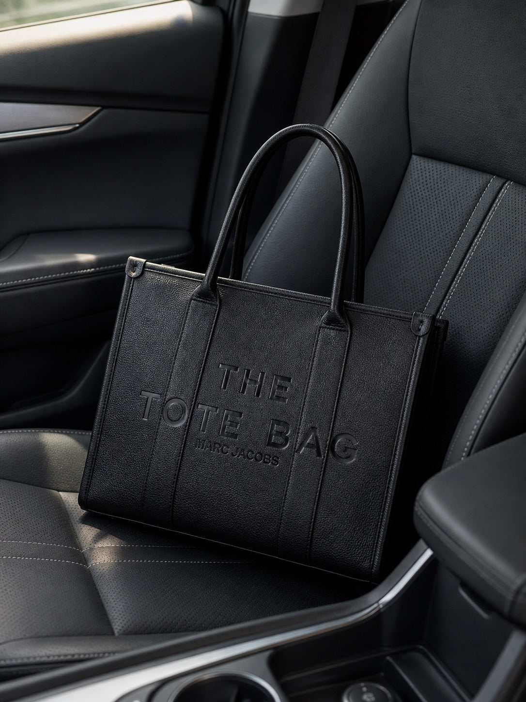Everyday Black Tote Bag